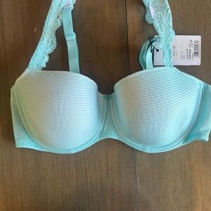 Prima Donna Twist  Aqua Lace Trim Bra